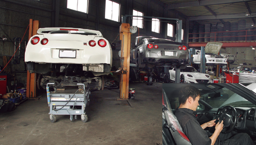 GARAGE RISE UP:R35GT-R メインCPUプログラム
