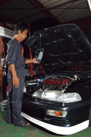 Driver’s Assist:話題のRECS施工でエンジンの調子を取り戻す