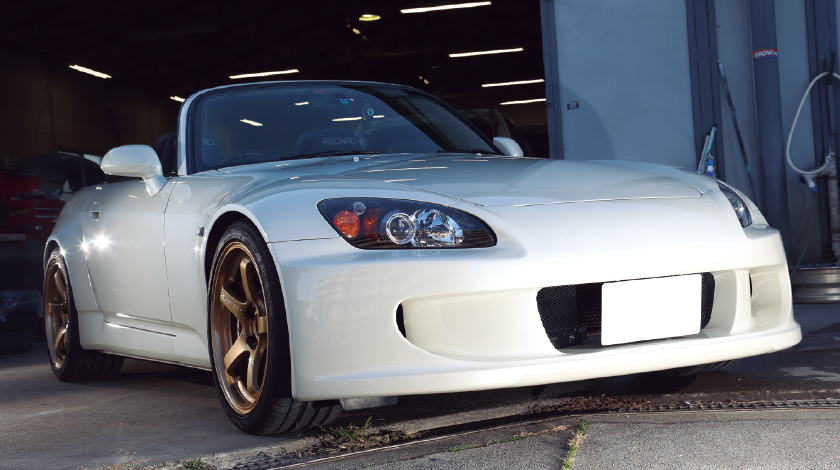 CAR SERVICE HIRO:S2000前後ワイドフェンダー