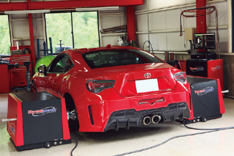 ダイナパックを駆使した現車合わせセッティング