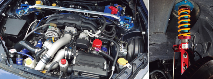エナペタル車高調でしなやかな走りを実現