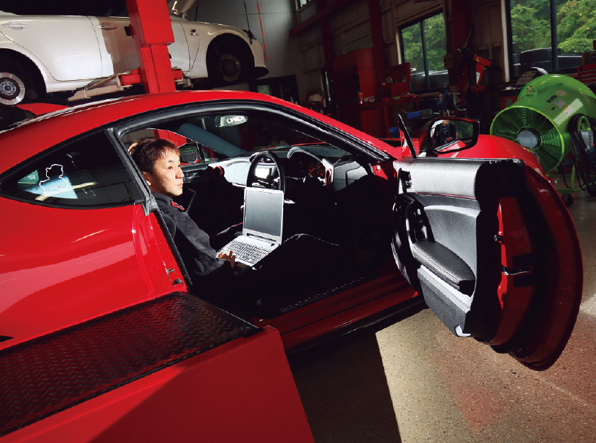 ダイナパックで行なうECU現車合わせセッティング