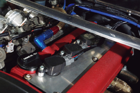 R35用イグニッションで安定した点火性能を確保