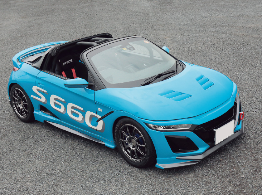 クラス上のマシンを追い回せる好バランスなS660チューンド