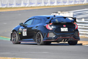 ラズファクトリー FK8 シビック タイプR 「 カスタマーライクなミニサーキット仕様で筑波に挑む」REVSPEED筑波スーパーバトル - IKE1202 (1085)