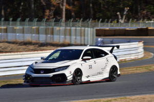 VARIS with BOSS  FK8 シビック タイプR 「 ECUチューンの350ps仕様で1分2秒台！ワイドボディキットの優位性」REVSPEED筑波スーパーバトル - IKE1202 (1177)