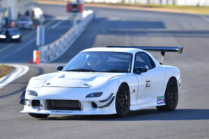 パンスピード FD3S  RX-7「乗りやすさを実感してもらうストリート試乗車が59秒台を記録！」REVSPEED筑波スーパーバトル - IKE1202 (177)