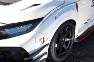 VARIS with BOSS  FK8 シビック タイプR 「 ECUチューンの350ps仕様で1分2秒台！ワイドボディキットの優位性」REVSPEED筑波スーパーバトル - IMG_6851