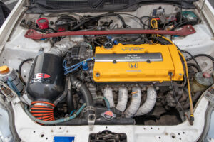 坂本 賢一郎 EK9 シビック タイプR 「最終型低走行車でつくり込まれたEK9」全日本ジムカーナ車両筑波タイムアタック - 20221207-AU0I1330