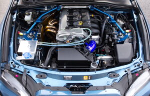 レッグモータースポーツ　ND5RC「２リットルエンジンに換装し50psアップを果たす」REVSPEED筑波スーパーバトル2022 - CY7C1260