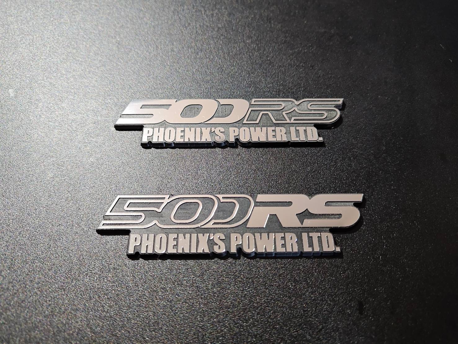 フェニックスパワーがRV37 スカイライン用 「500RS エンブレム」を新発売！