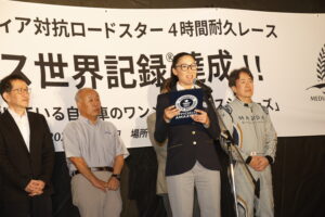 「梅田剛の予選車載とロガーも公開！」レブスピードの六大会連続ポールと、新型NR-Aと、カーボンニュートラル燃料と、ギネス世界記録への挑戦と。【第35回メディア対抗ロードスター4時間耐久レース】 - 2024media4h_939