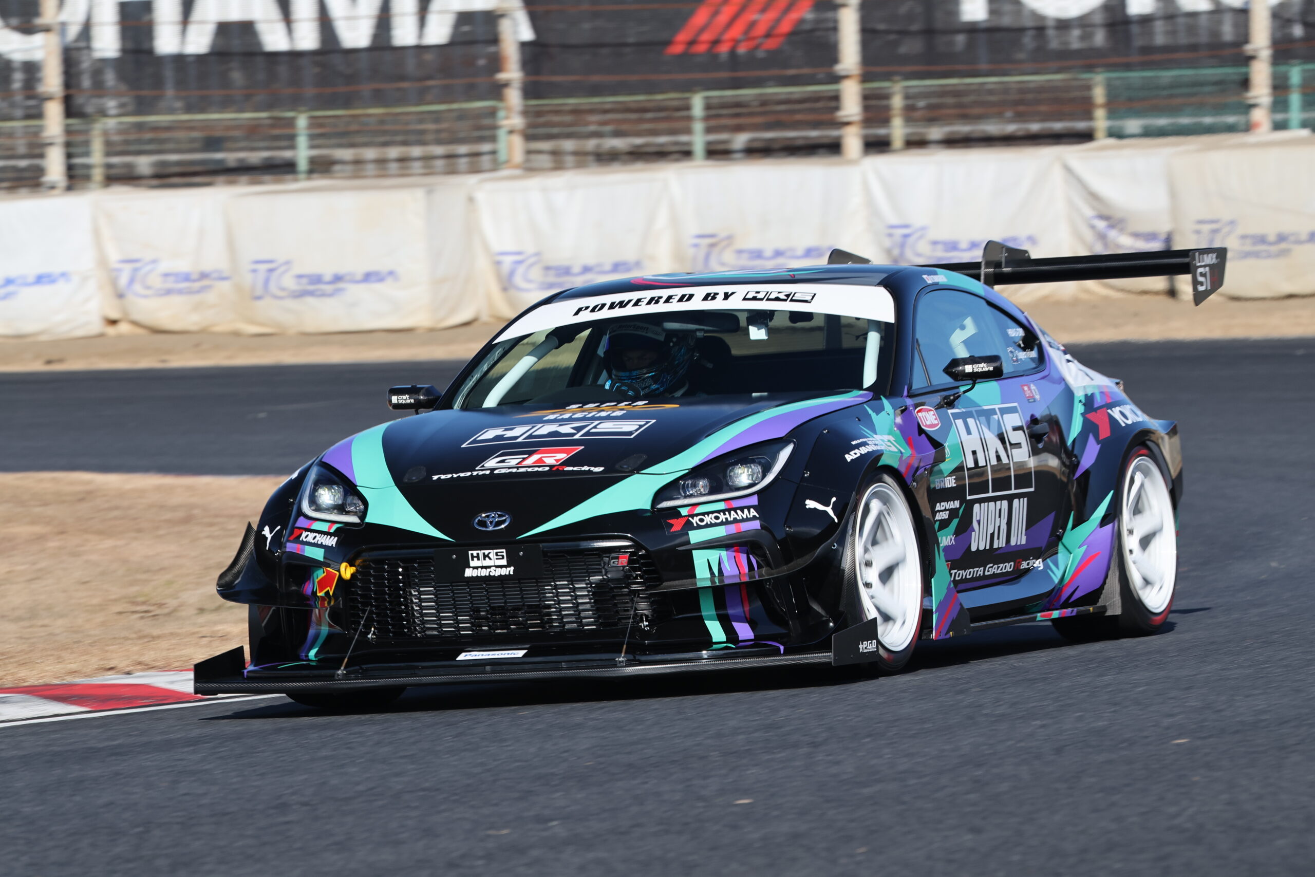 筑波最速のGR86が試作タービンを新投入！「HKS Racing Performe GR86