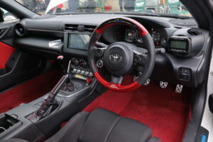 サスキットやブレーキのオリジナルパーツを備えて速さを追求「APG　ZN8 GR86」筑波スーパーバトル2024 - IWA_0927