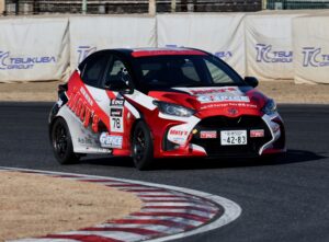 ジムカーナSPLに仕様変更して大幅にタイム短縮「斉藤邦夫　MXPA10 ヤリス」全日本ジムカーナ車両 筑波タイムアタック - 034A4447