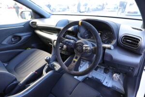 ジムカーナSPLに仕様変更して大幅にタイム短縮「斉藤邦夫　MXPA10 ヤリス」全日本ジムカーナ車両 筑波タイムアタック - 149A5200