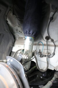 ジムカーナSPLに仕様変更して大幅にタイム短縮「斉藤邦夫　MXPA10 ヤリス」全日本ジムカーナ車両 筑波タイムアタック - 149A5213