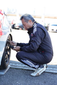 ジムカーナSPLに仕様変更して大幅にタイム短縮「斉藤邦夫　MXPA10 ヤリス」全日本ジムカーナ車両 筑波タイムアタック - 149A5361