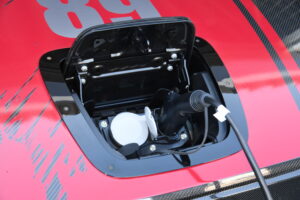 ホンダアクセス有志によるチャレンジ　フルカーボンボディを纏うホンダｅ　〜REVSPEED筑波スーパーバトル〜 - INU_5423
