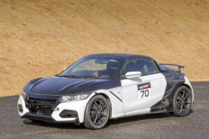 オリジナルの外装パーツを開発中　パワーでなくセッティングでタイムアップ「SPEED DESIGN N2F　JW5 S660」筑波スーパーバトル - TSB24_0052