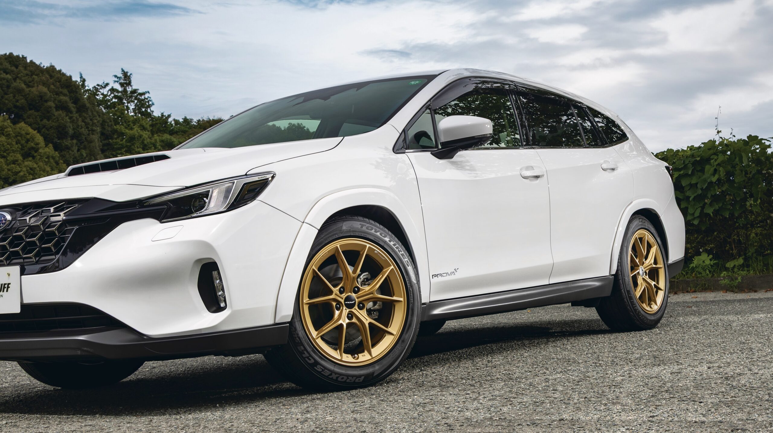 プローバ吉田寿博 完全監修の SUBARU専用 鍛造スポーツホイール「HOT STUFF　PROVA RAFFINATO」　