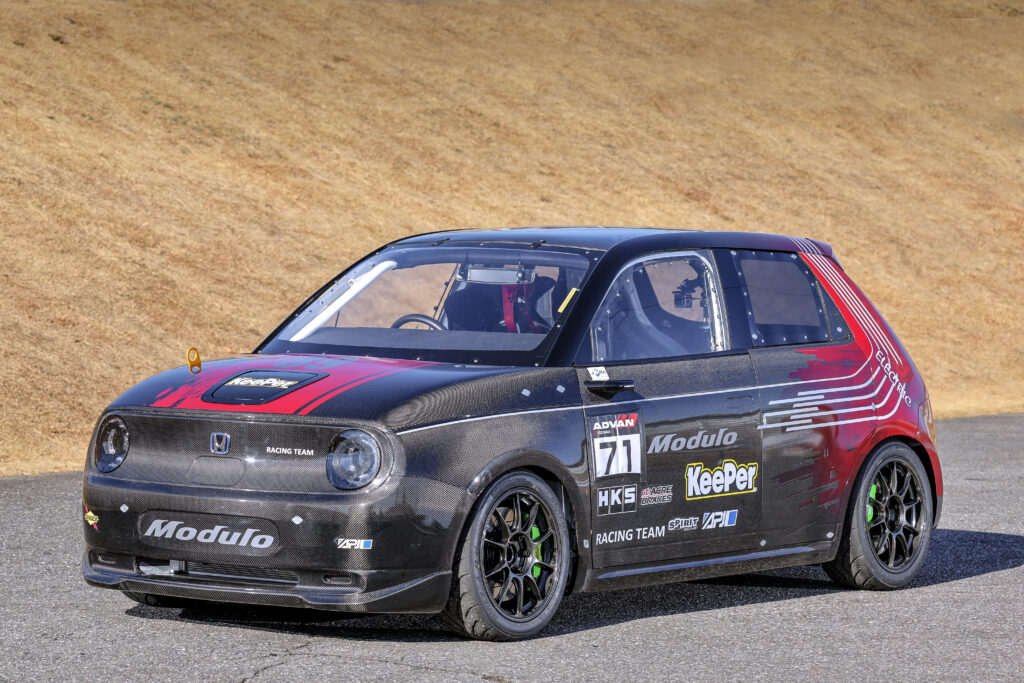 ホンダアクセス有志によるチャレンジ ブレーキまわりをアップデート「モデューロレーシング Honda e」12/18開催 37th REVSPEED 筑波スーパーバトル事前情報
