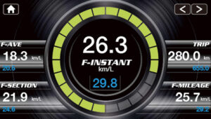 ブリッツのOBDモニター『タッチブレインプラス』に、GR86/BRZ(Z#8)専用通信を搭載。油温、燃圧、インジェクター、燃費、触媒温度、ブレーキ液圧、空燃比の表示が可能。従来モデルも無料アップデートで対応可能に！ - tbplus_eco_real