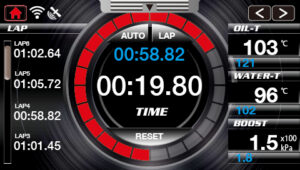 ブリッツのOBDモニター『タッチブレインプラス』に、GR86/BRZ(Z#8)専用通信を搭載。油温、燃圧、インジェクター、燃費、触媒温度、ブレーキ液圧、空燃比の表示が可能。従来モデルも無料アップデートで対応可能に！ - tbplus_lap