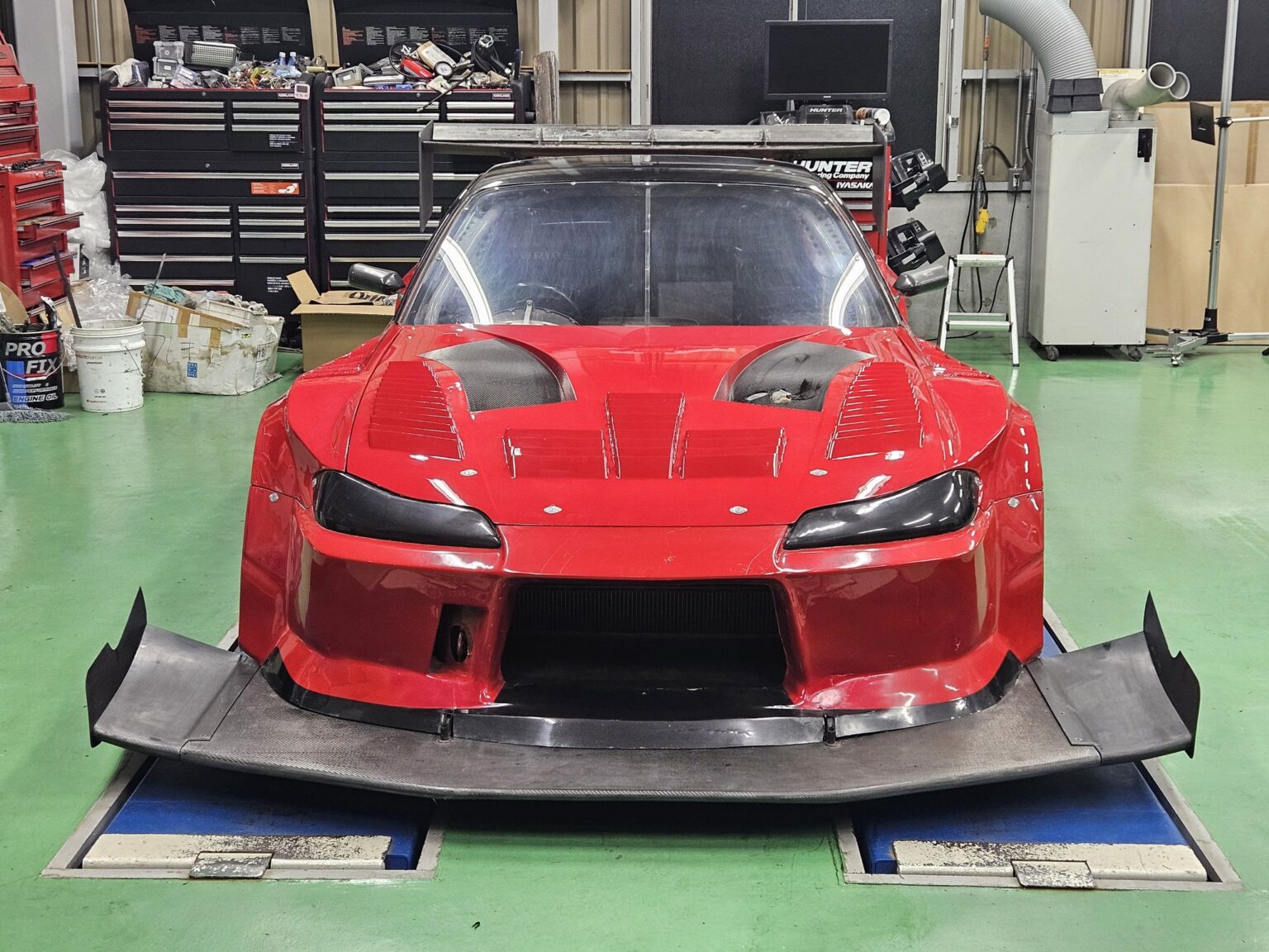 エンジンO/Hや新品タービンに交換。A1コンパウンドや注目タイヤも装着「ナイトー自動車販売　筑波用S15シルビア」12/18開催 37th REVSPEED 筑波スーパーバトル事前情報