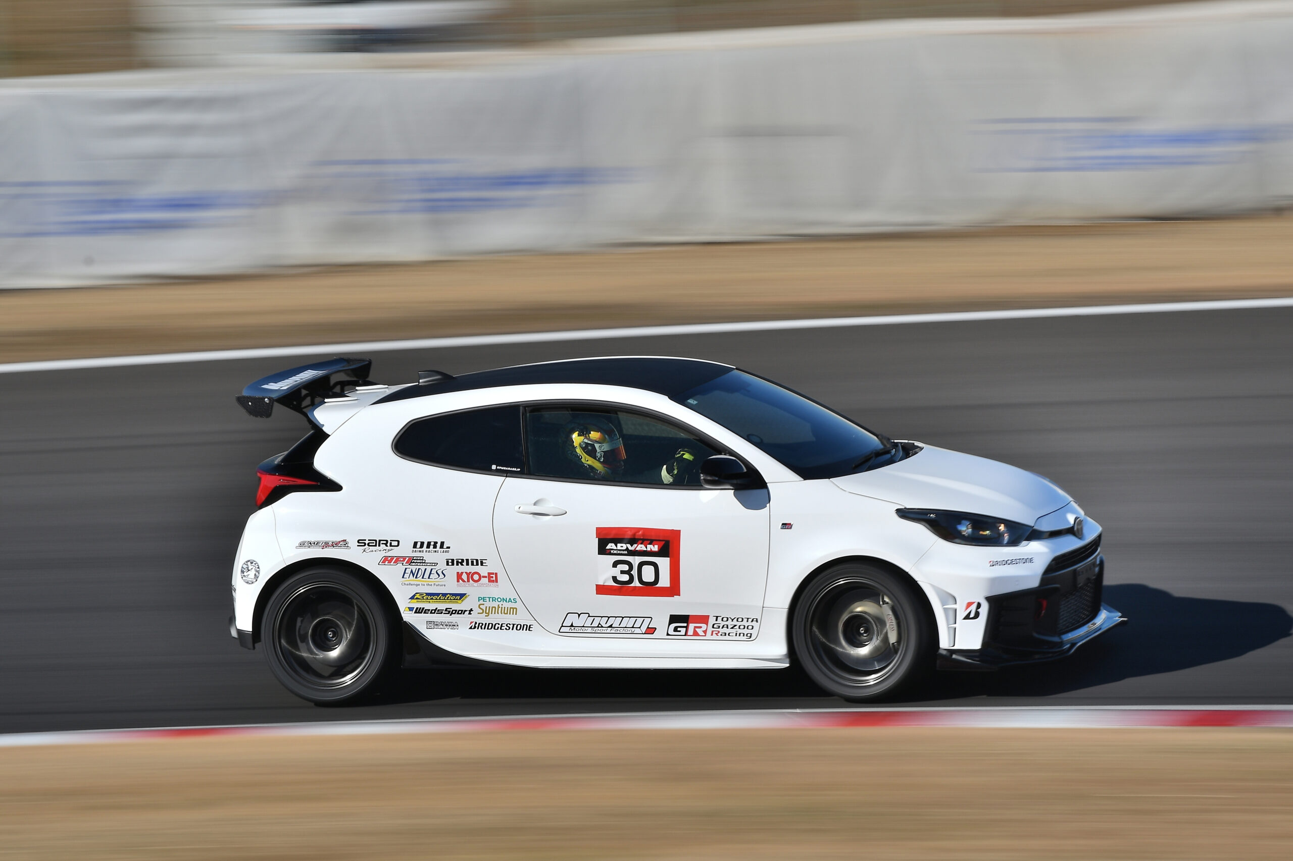 DAT車でもハイペースな周回を可能にするつくり「novum GXPA16 GR Yaris