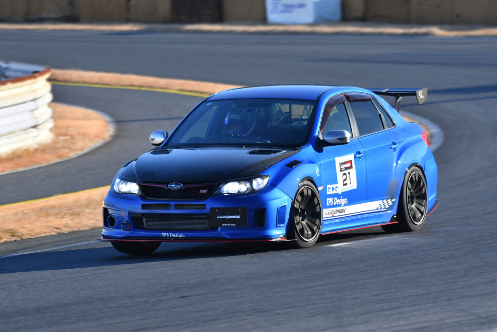 ワイドバンドでパワーを発生する扱いやすい新タービン「ゼロマックス南関東店  GVB WRX STI」筑波スーパーバトル