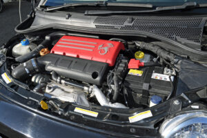 サスセッティングでの限界を極める「レイル アバルト595」筑波スーパーバトル - INU_3197