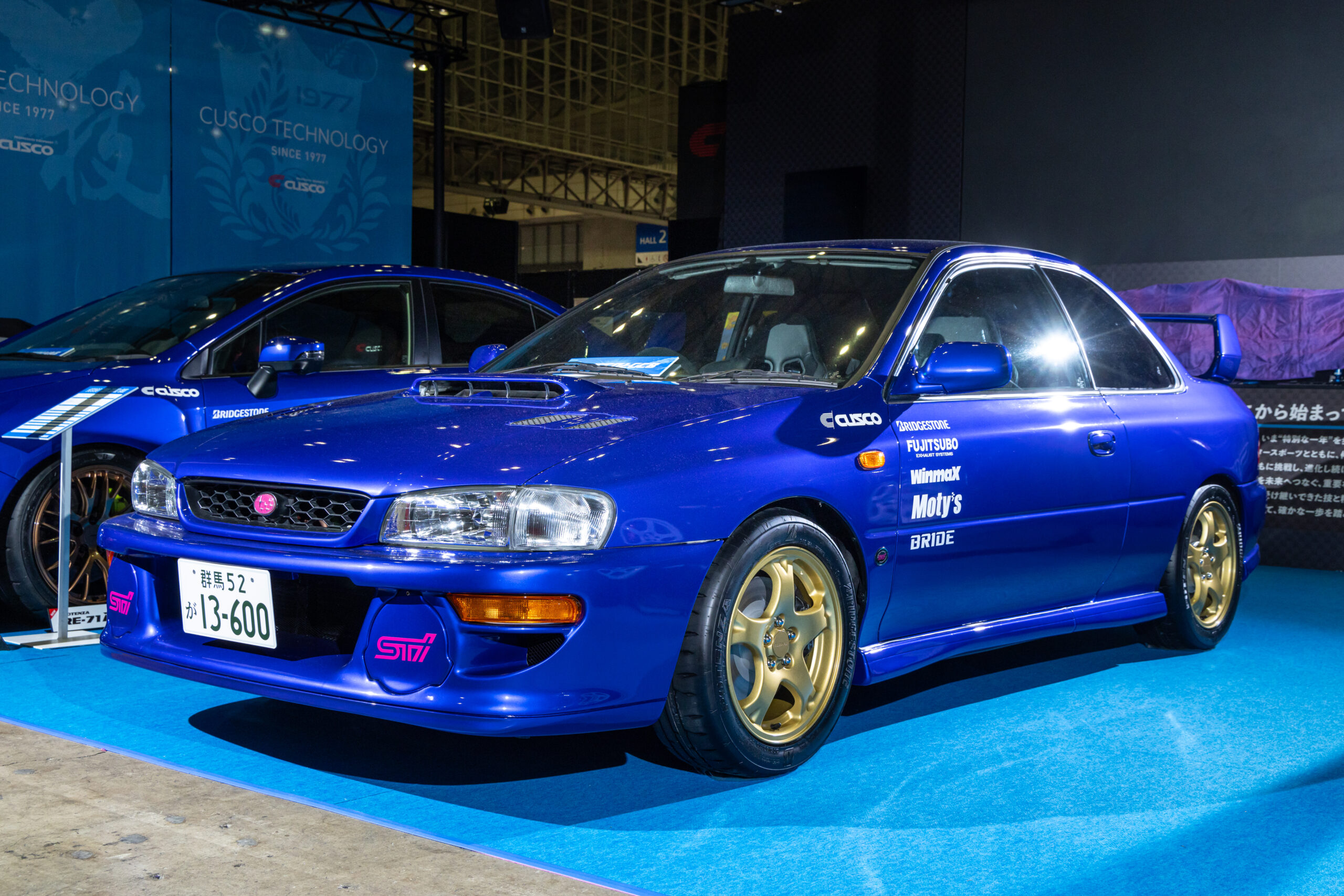 CUSCO「展示車はSUBARUで統一 　需要に応える多彩なパーツ群」東京オートサロン