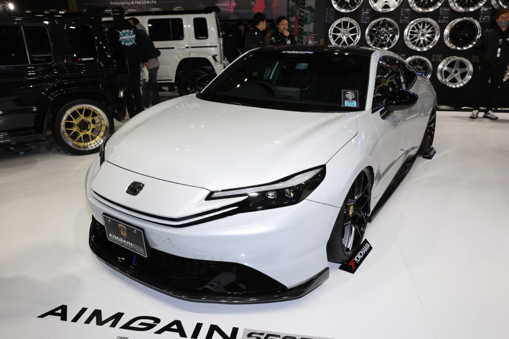 AIMGAIN「オリジナルエアロで迫力を増したデモカーに注目」東京オートサロン2026