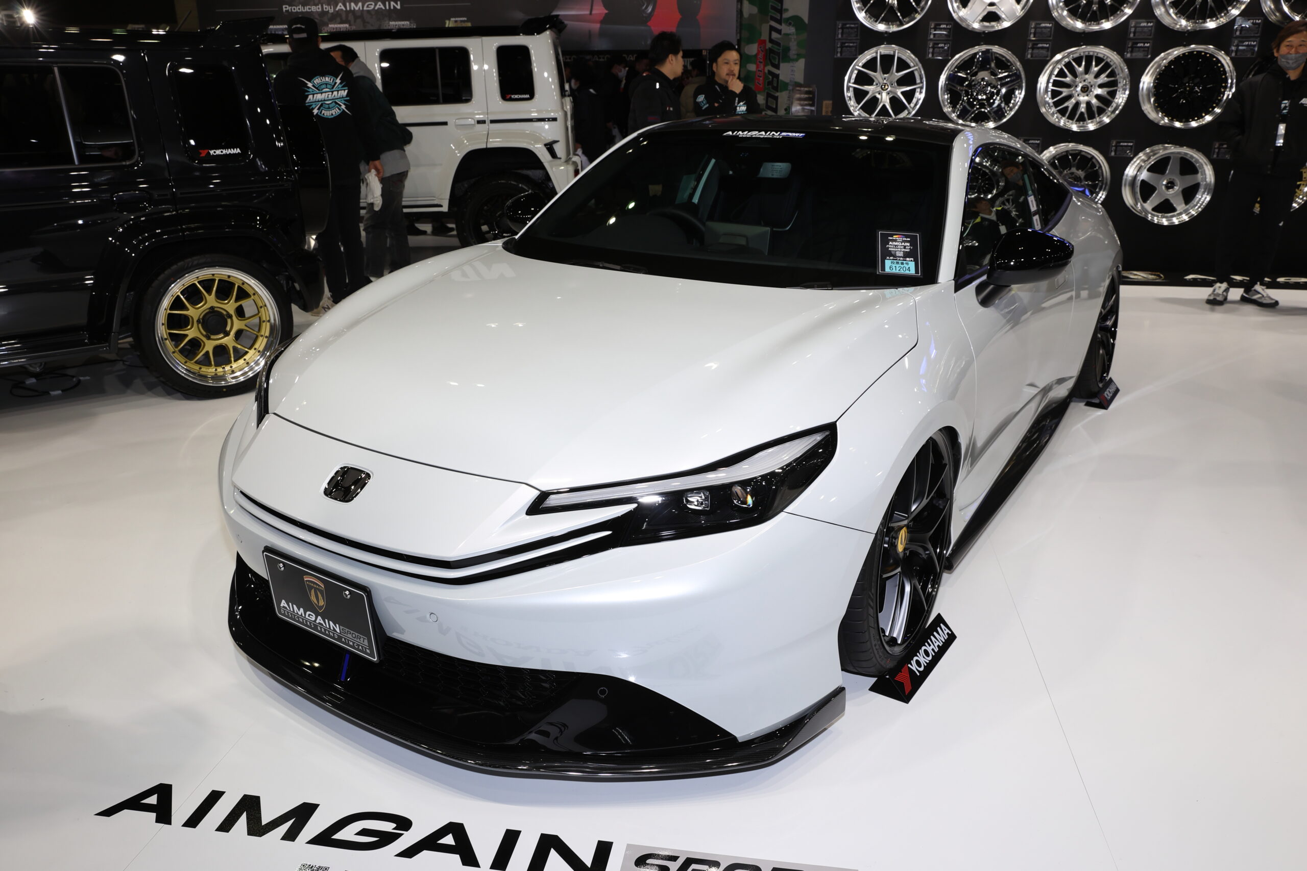 AIMGAIN「オリジナルエアロで迫力を増したデモカーに注目」東京オート