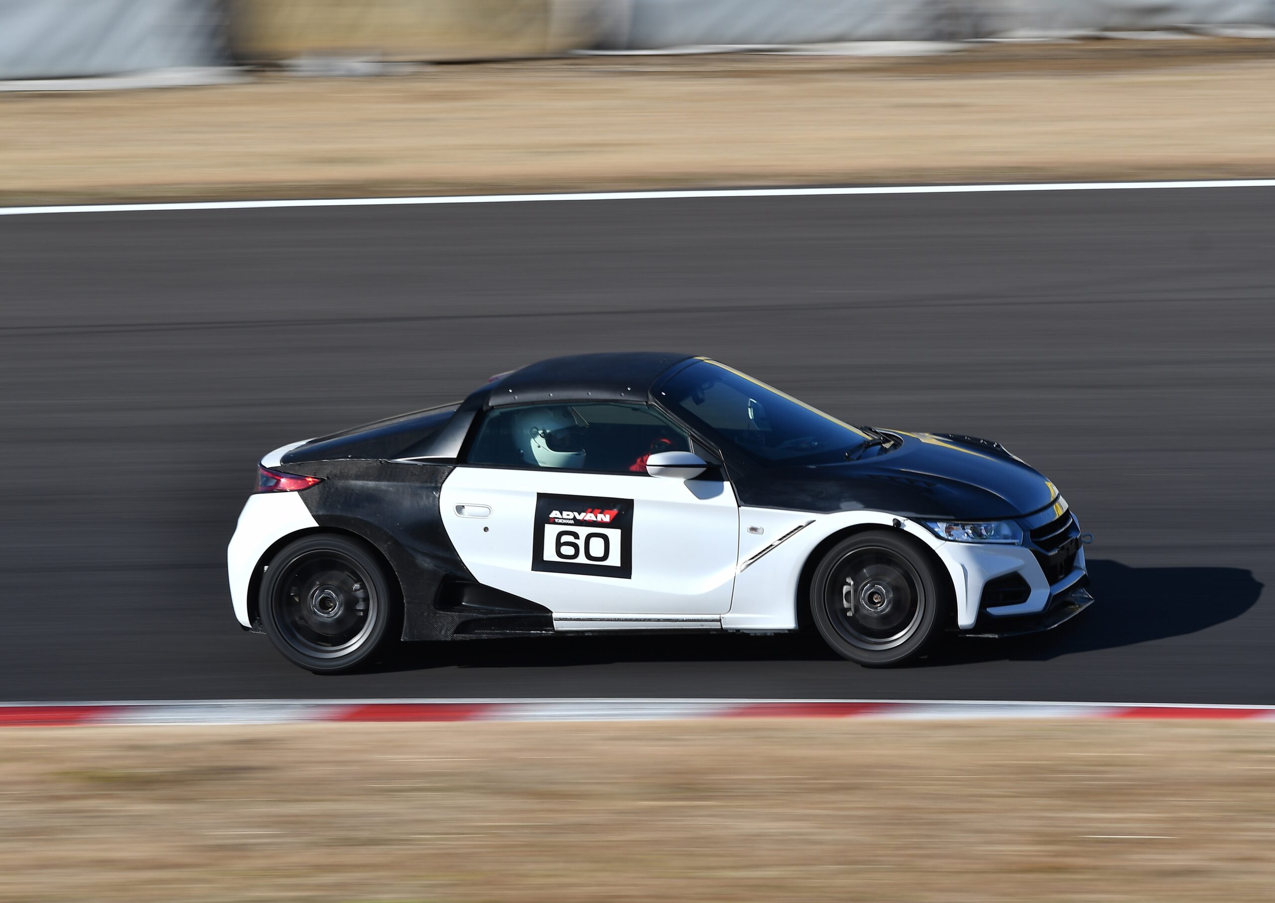 オリジナルアンダーパネルの効果をストロークセンサーで確認「SPEED DESIGN N2F  JW5 S660」筑波スーパーバトル