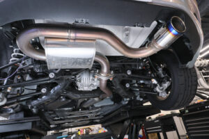 保安基準適合で最速を競うSAサンシャインKOBE GR86 制動屋リア2POTキャリパー/POTENZA RE-71RZをテスト - TAHI0037