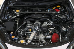 保安基準適合で最速を競うSAサンシャインKOBE GR86 制動屋リア2POTキャリパー/POTENZA RE-71RZをテスト - BW8I1828