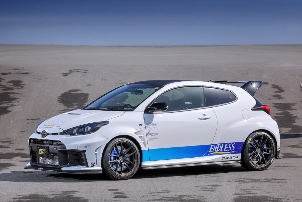 ENDLESS  GXP16A  GRヤリス「ストリートからスポーツ走行まで万能なサス＆ブレーキキット」佐々木雅弘が試乗インプレ