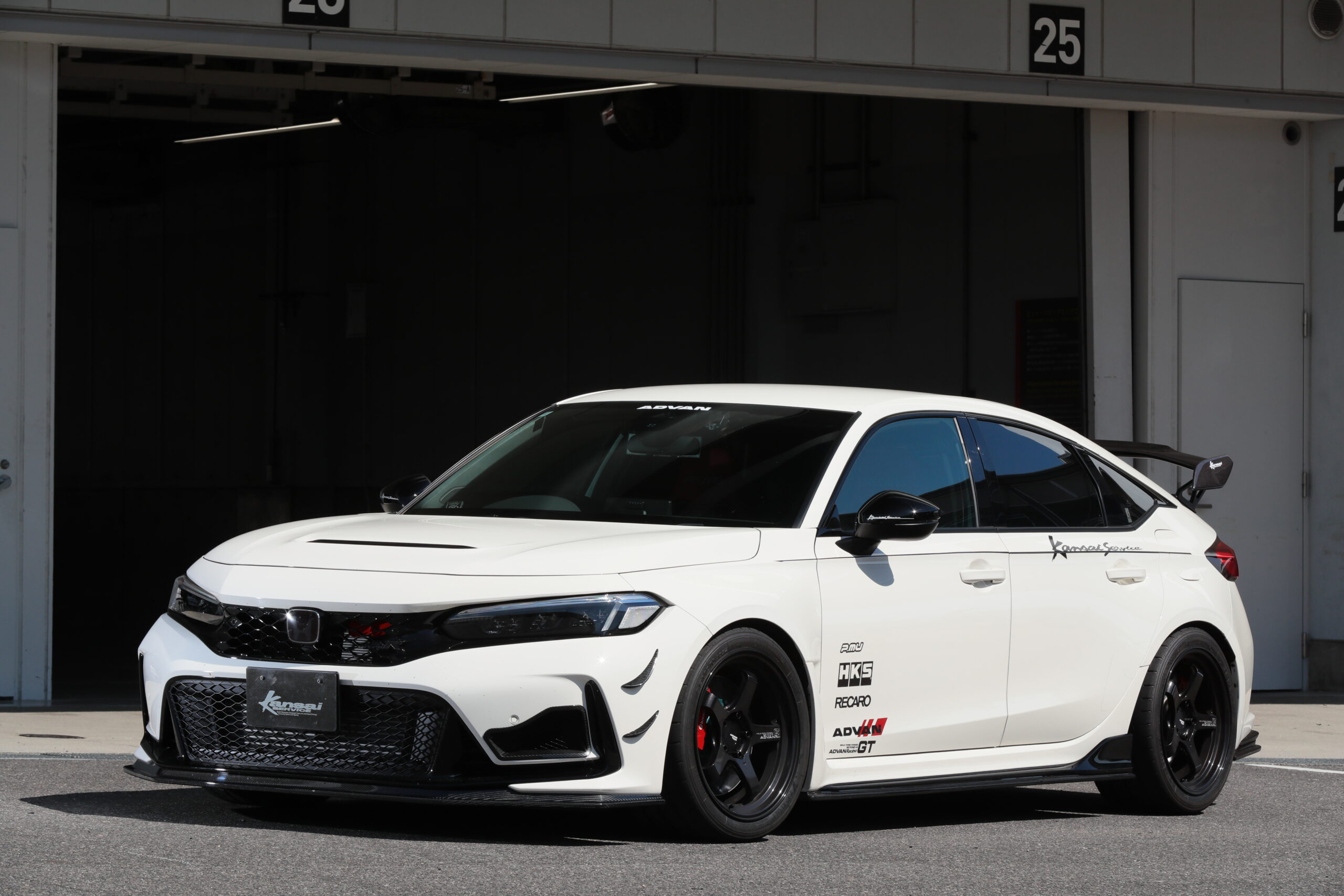 Kansai SERVICE 　FL5シビックタイプR　「HKS GT4845タービン仕様を鈴鹿でテスト 」