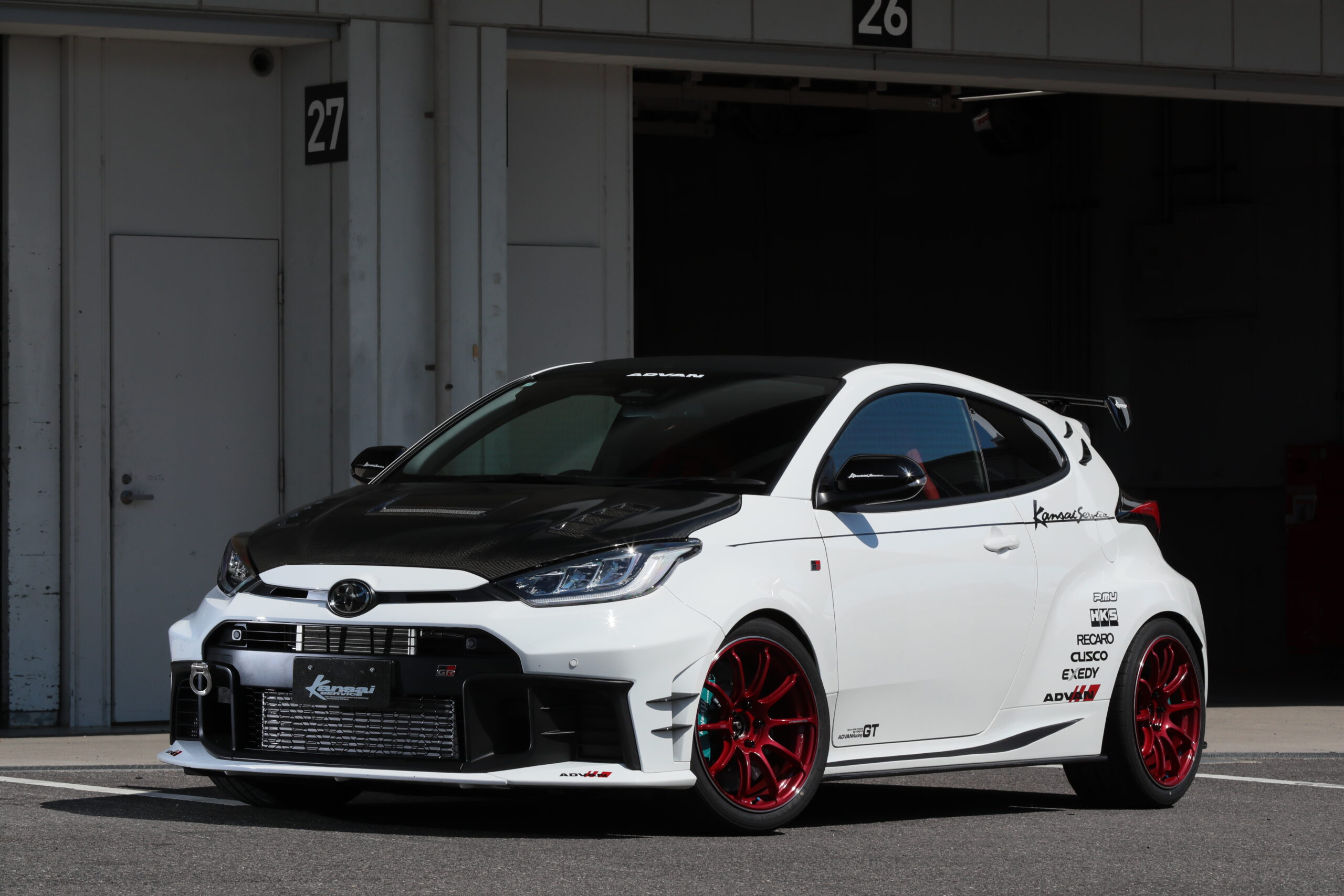 Kansai SERVICEのGRヤリスGen.2用ECUが完成！　鈴鹿での最終確認走行で6速MTのRZが2分20秒台