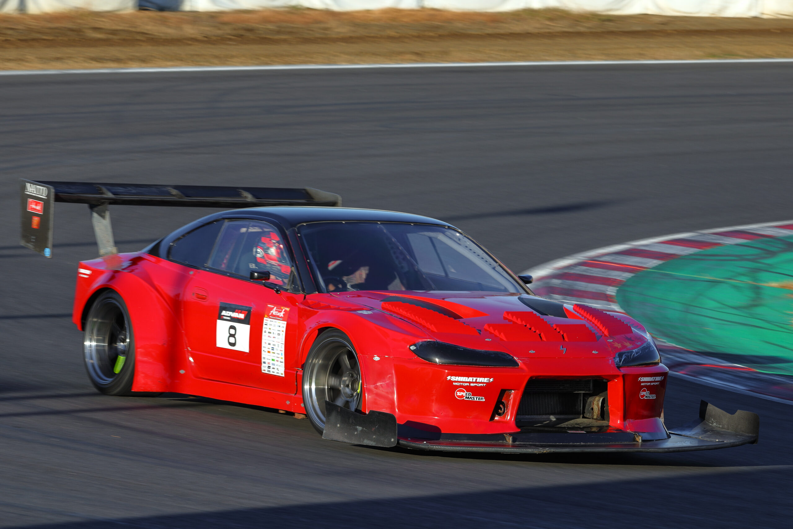 バックストレート最高速が 220km/hまで向上 「ナイトー自動車販売 S15