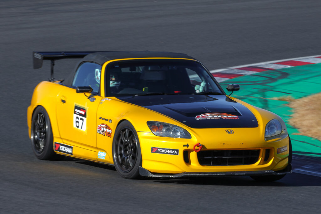 エンジン内部にも手を入れたジムカーナ車両「トミーアルパカ AP1 S2000  K1ルブロスS二千プロμYHス」　全日本ジムカーナ車両 筑波タイムアタック