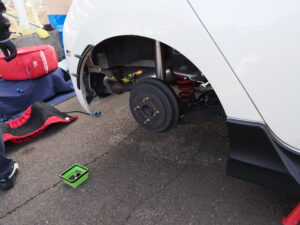 保安基準適合で最速を競うSAサンシャインKOBE GR86 制動屋リア2POTキャリパー/POTENZA RE-71RZをテスト - P2140094